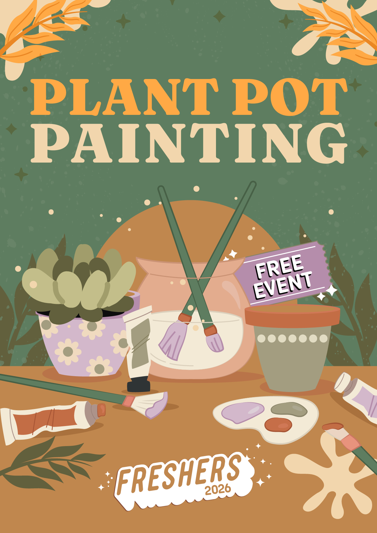 Plant Pot Painting